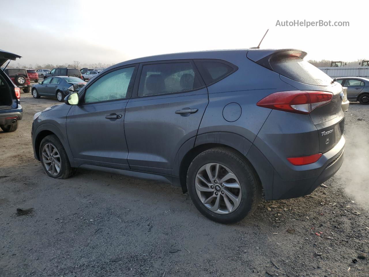 2017 Hyundai Tucson Se Gray vin: KM8J23A40HU430080