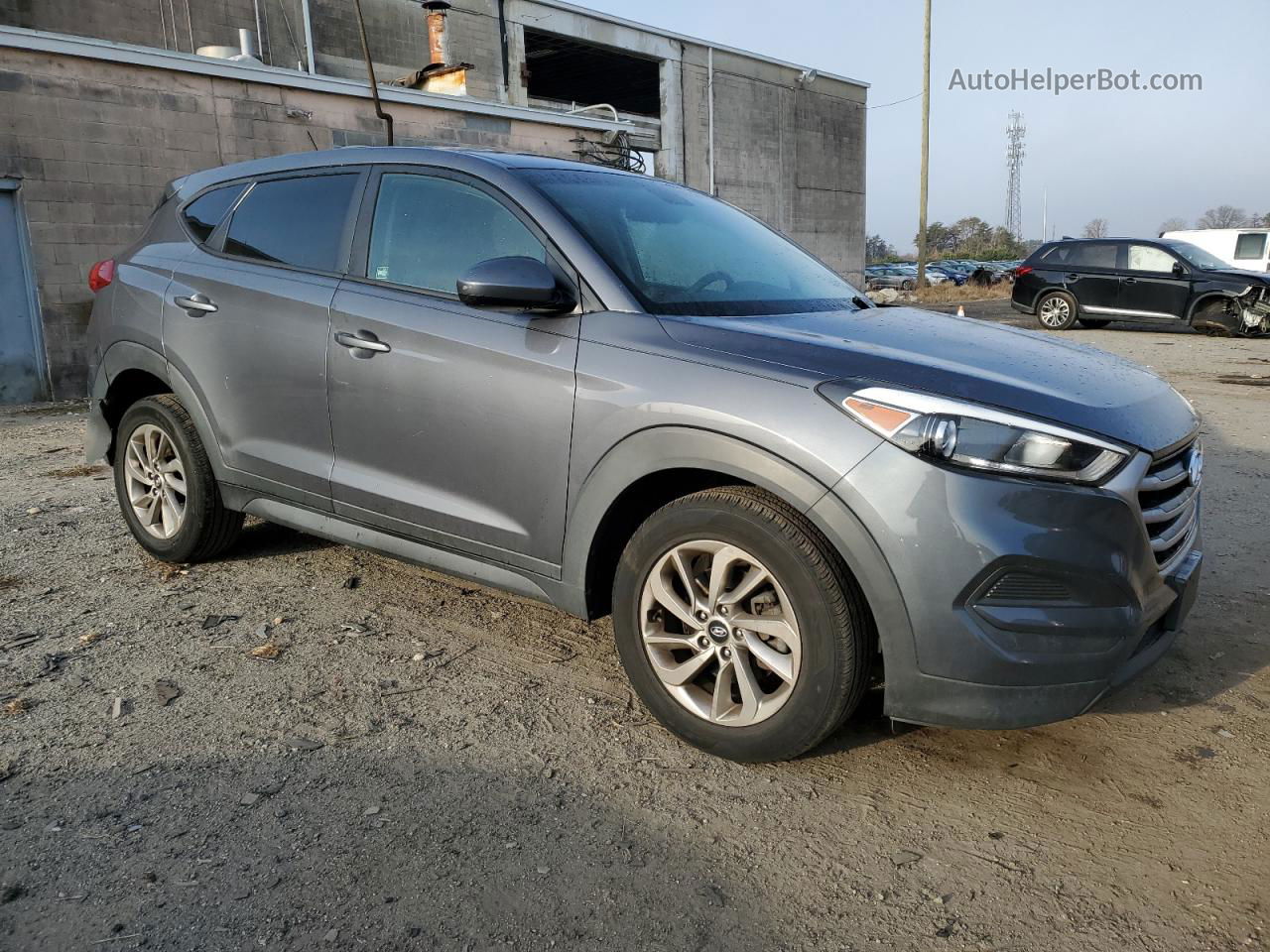 2017 Hyundai Tucson Se Серый vin: KM8J23A40HU430080