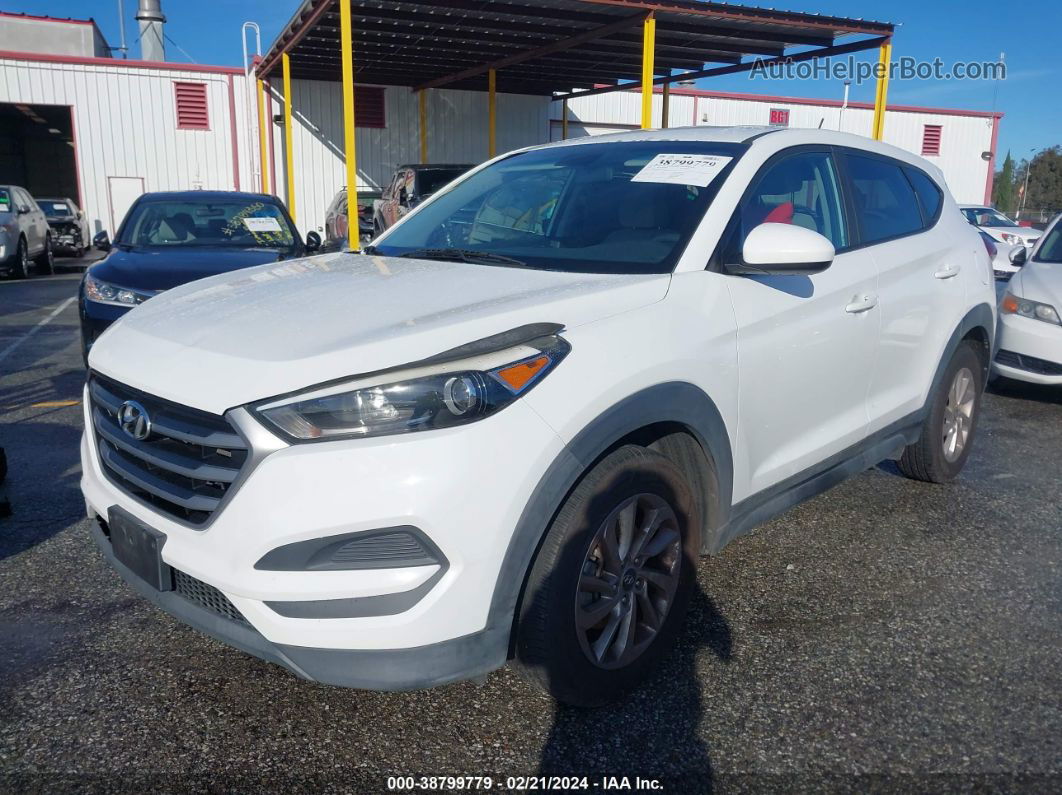 2017 Hyundai Tucson Se Белый vin: KM8J23A40HU551322