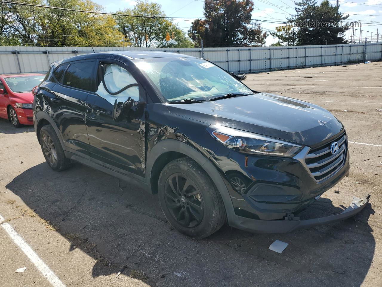 2017 Hyundai Tucson Se Black vin: KM8J23A40HU557136