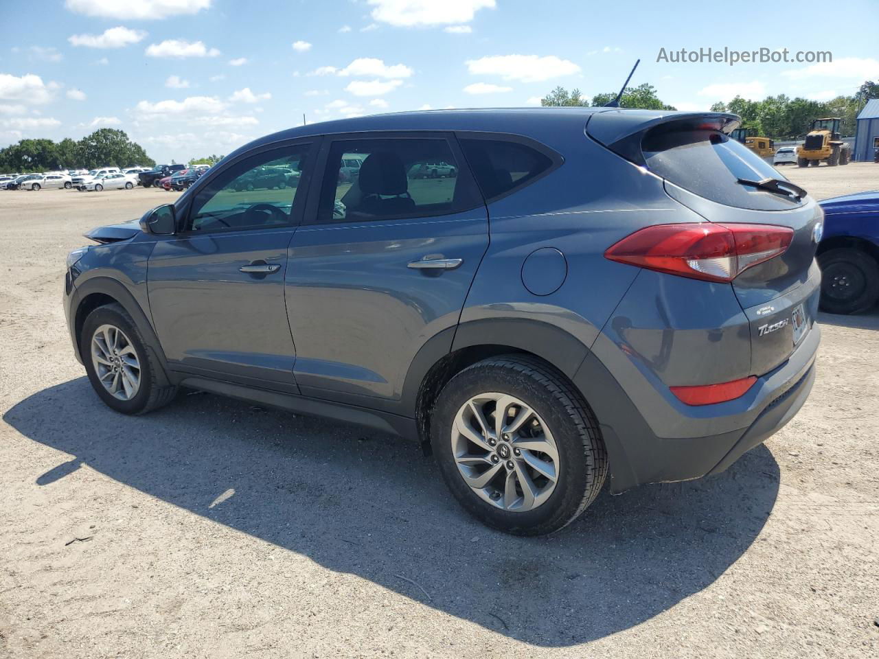 2018 Hyundai Tucson Se Gray vin: KM8J23A40JU681252