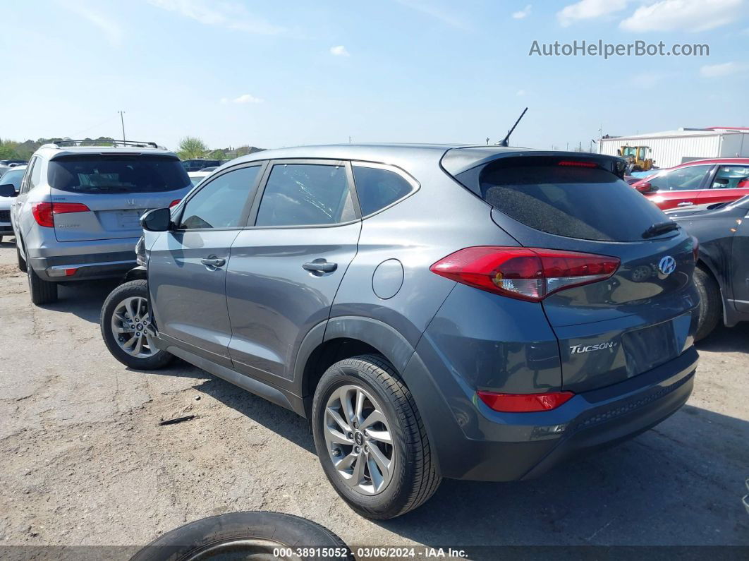 2018 Hyundai Tucson Se Синий vin: KM8J23A40JU702486