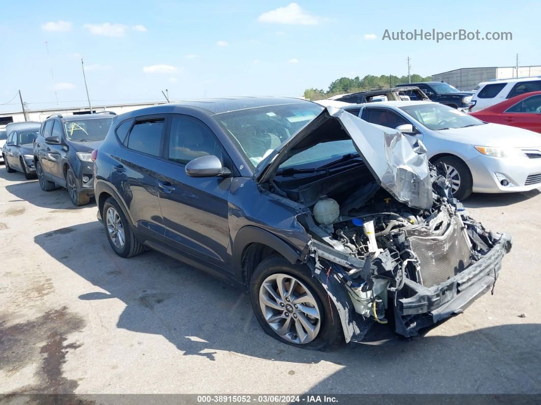 2018 Hyundai Tucson Se Blue vin: KM8J23A40JU702486