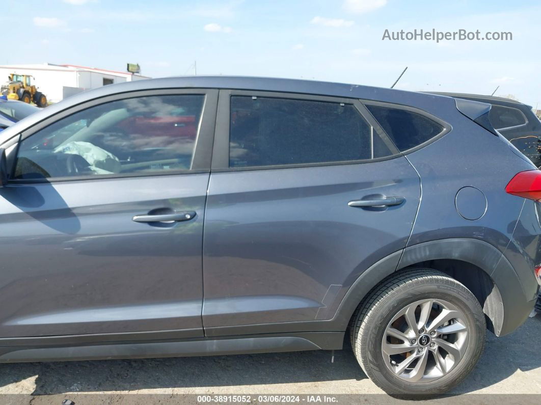 2018 Hyundai Tucson Se Blue vin: KM8J23A40JU702486