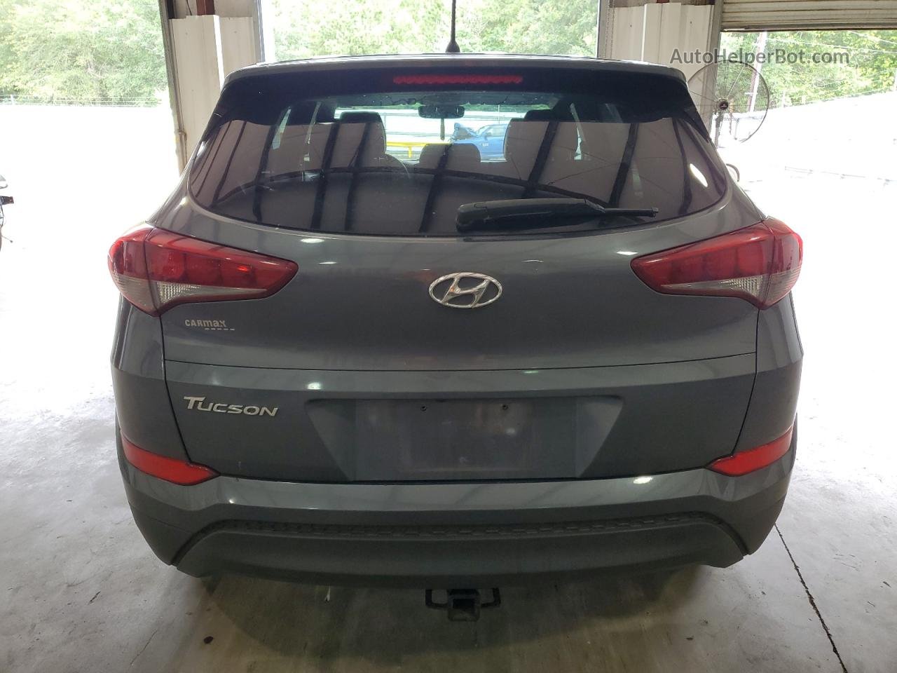 2018 Hyundai Tucson Se Gray vin: KM8J23A40JU735522