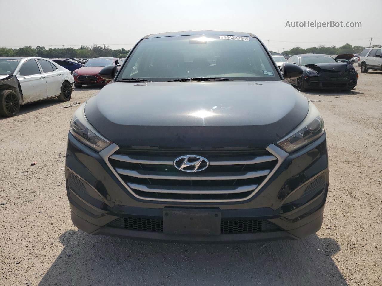 2018 Hyundai Tucson Se Черный vin: KM8J23A40JU786423