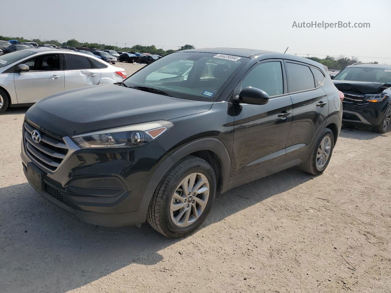 2018 Hyundai Tucson Se Black vin: KM8J23A40JU786423