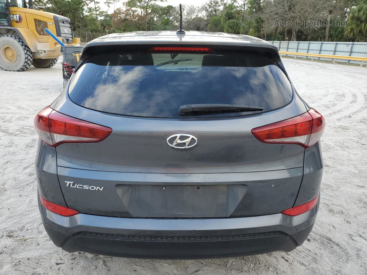 2016 Hyundai Tucson Se Gray vin: KM8J23A41GU058912