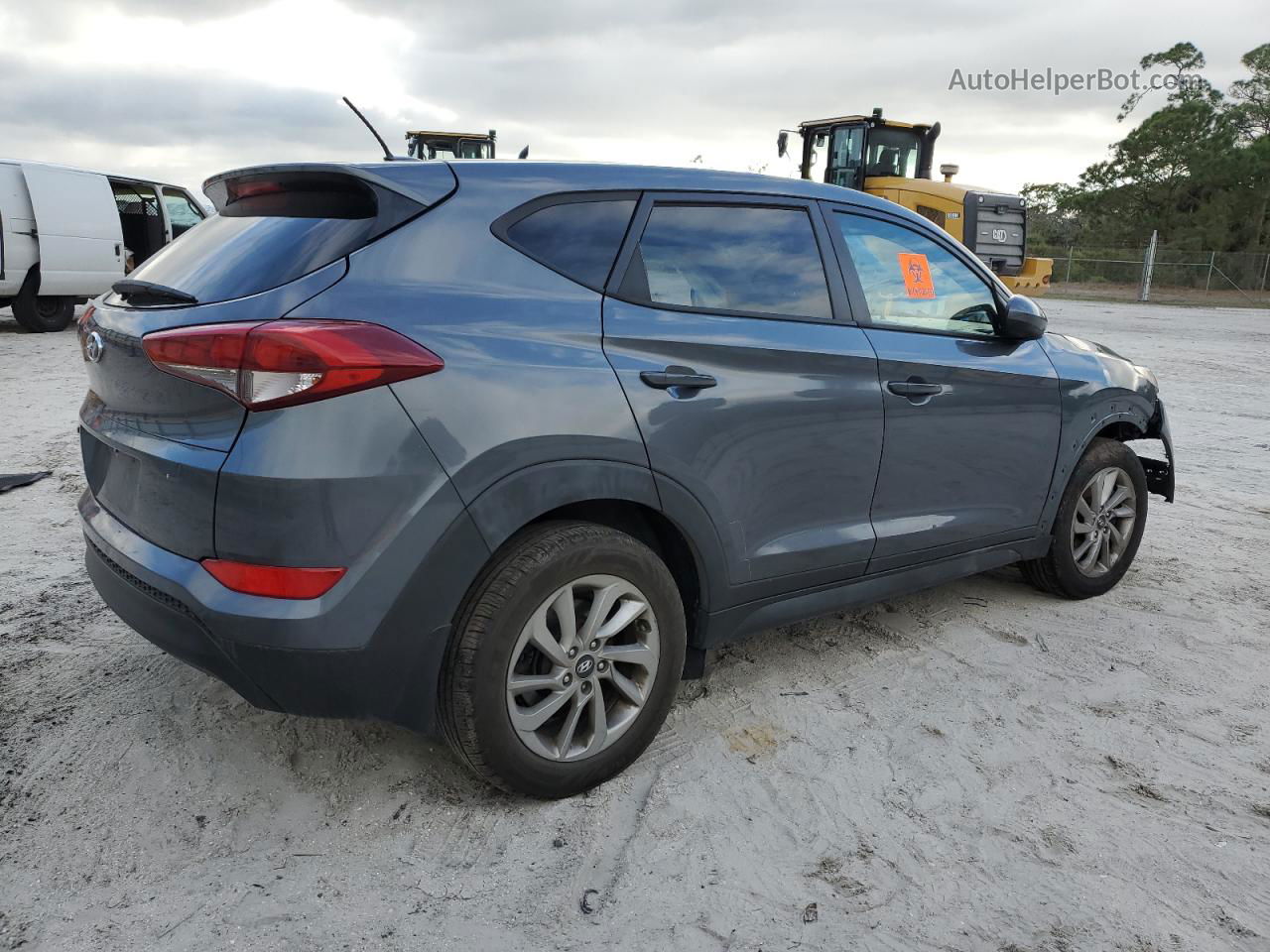 2016 Hyundai Tucson Se Gray vin: KM8J23A41GU058912