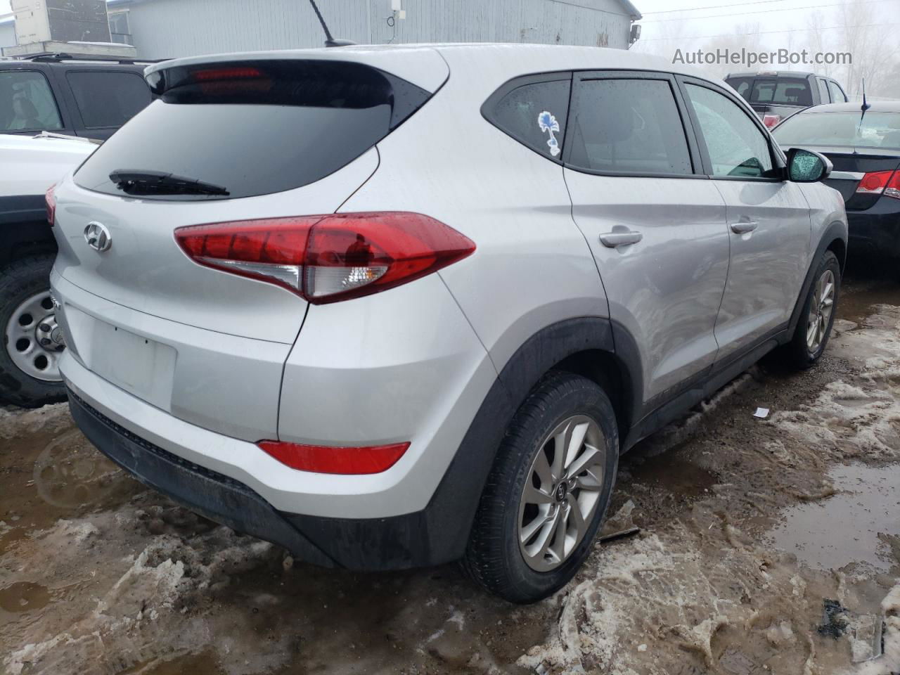 2016 Hyundai Tucson Se Серебряный vin: KM8J23A41GU211370