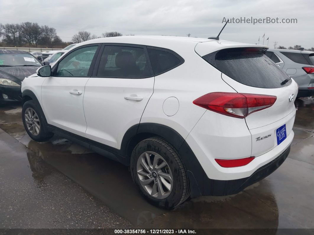 2017 Hyundai Tucson Se Белый vin: KM8J23A41HU329422