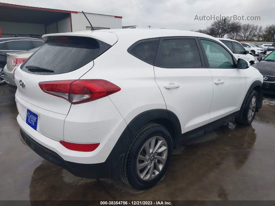 2017 Hyundai Tucson Se White vin: KM8J23A41HU329422