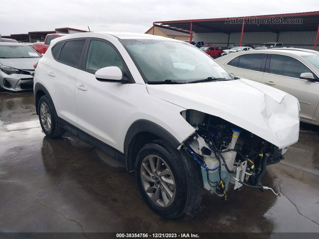 2017 Hyundai Tucson Se White vin: KM8J23A41HU329422