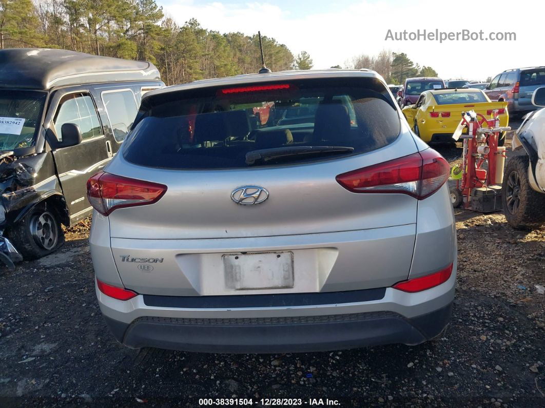 2017 Hyundai Tucson Se Silver vin: KM8J23A41HU337407