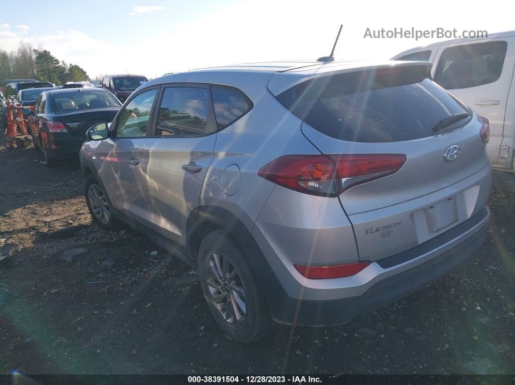 2017 Hyundai Tucson Se Серебряный vin: KM8J23A41HU337407