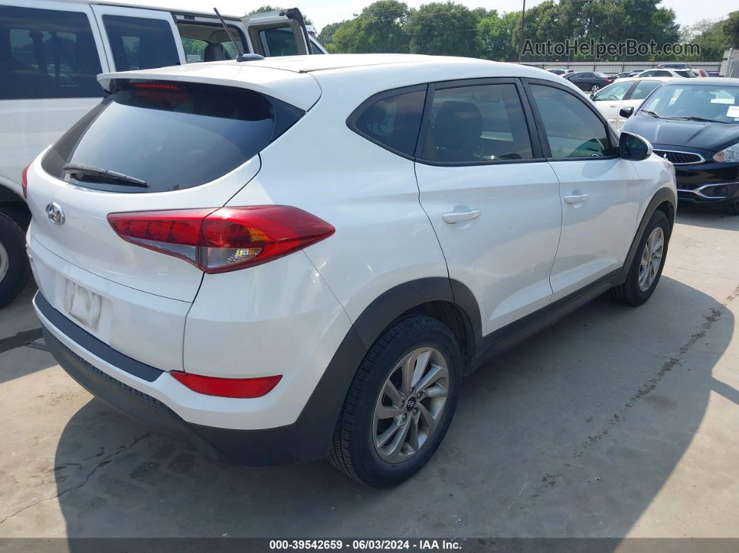 2017 Hyundai Tucson Se White vin: KM8J23A41HU462827