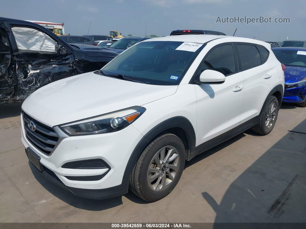 2017 Hyundai Tucson Se White vin: KM8J23A41HU462827