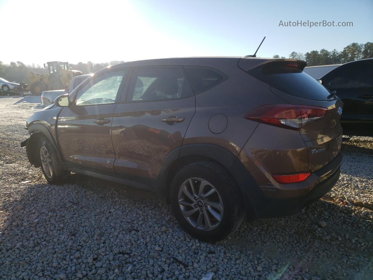 2017 Hyundai Tucson Se Brown vin: KM8J23A41HU473455