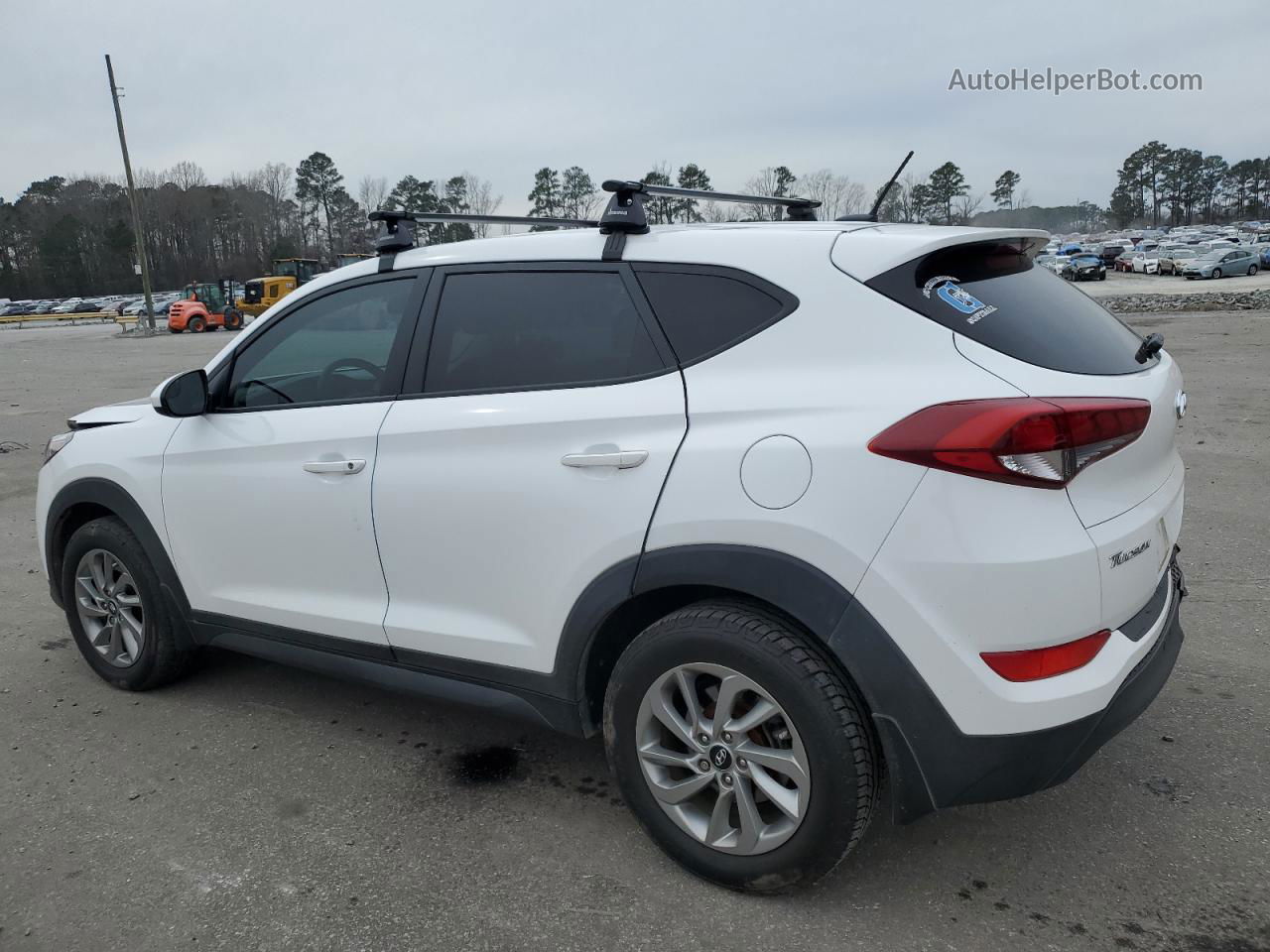 2017 Hyundai Tucson Se White vin: KM8J23A41HU571000