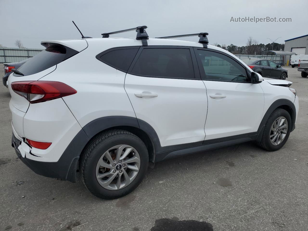 2017 Hyundai Tucson Se White vin: KM8J23A41HU571000