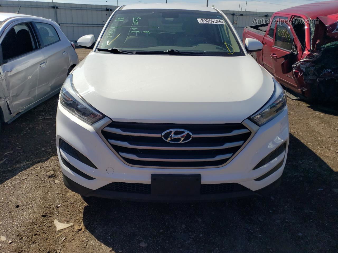 2017 Hyundai Tucson Se Белый vin: KM8J23A41HU579355