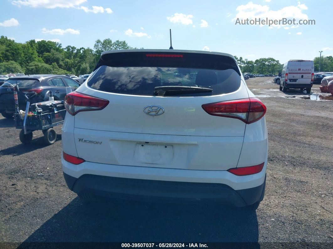 2018 Hyundai Tucson Se Белый vin: KM8J23A41JU773258