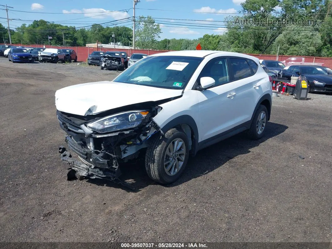 2018 Hyundai Tucson Se White vin: KM8J23A41JU773258