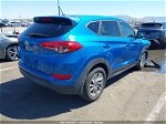 2018 Hyundai Tucson Se Blue vin: KM8J23A41JU784356