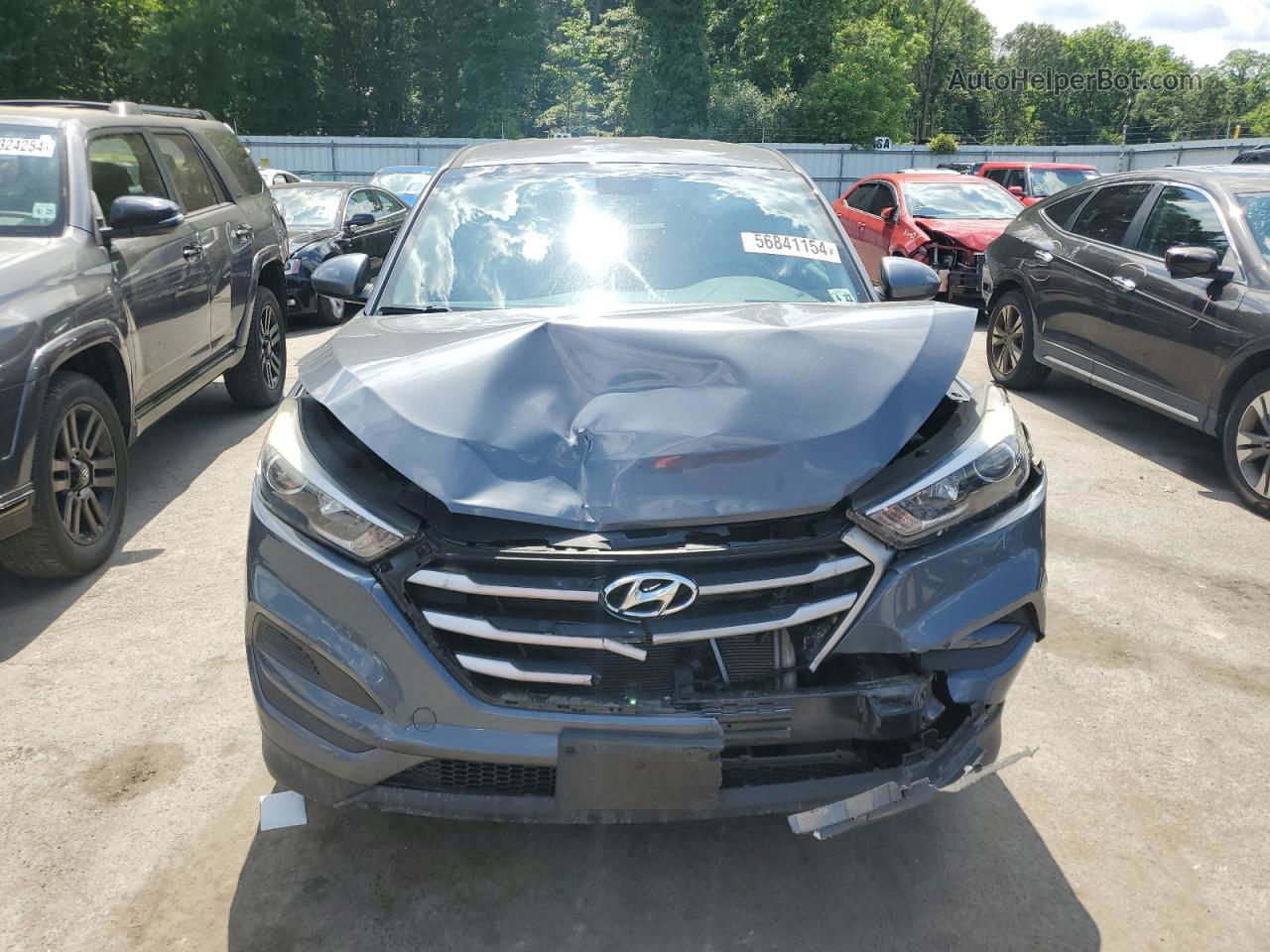 2017 Hyundai Tucson Se Угольный vin: KM8J23A42HU397213