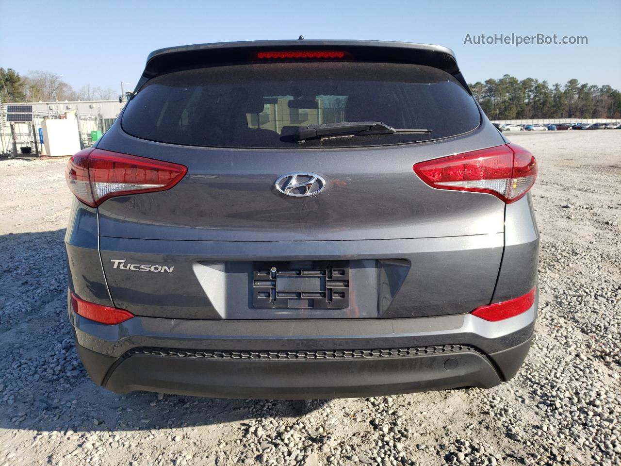 2017 Hyundai Tucson Se Charcoal vin: KM8J23A42HU419744