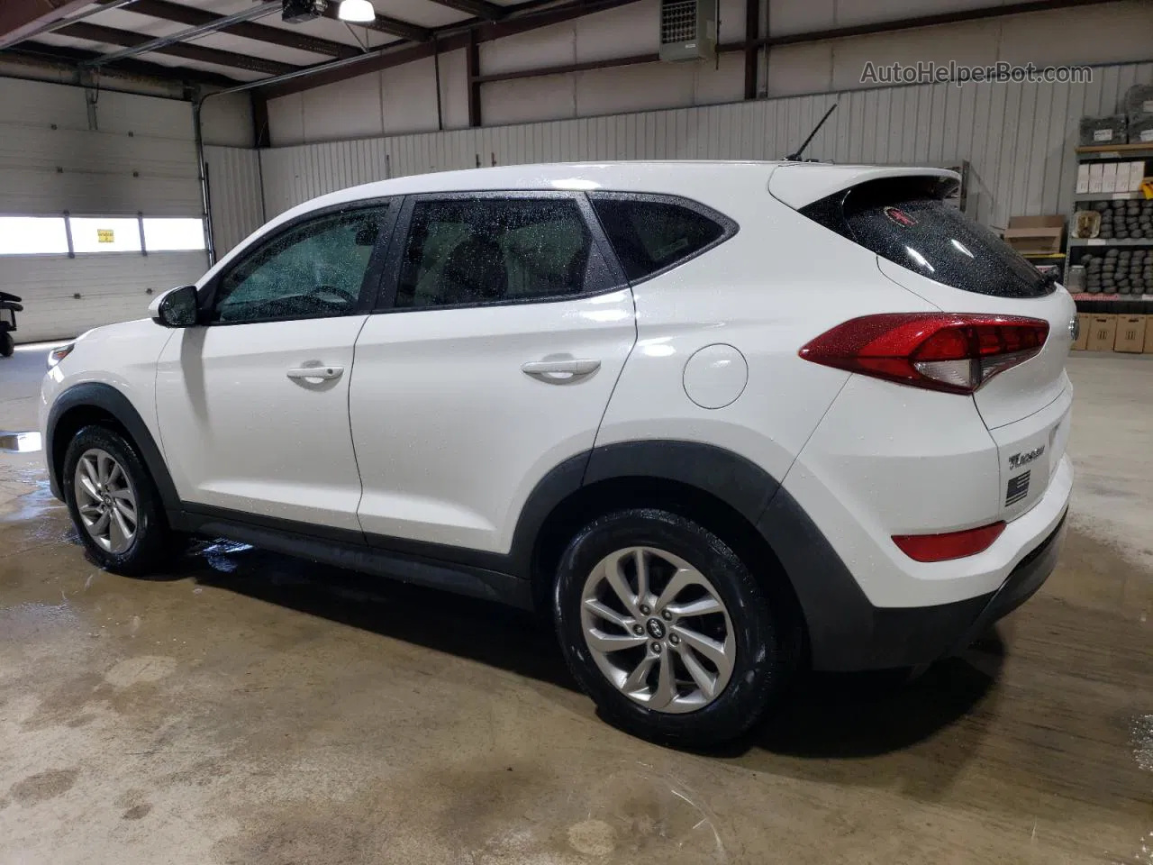 2018 Hyundai Tucson Se White vin: KM8J23A42JU616757