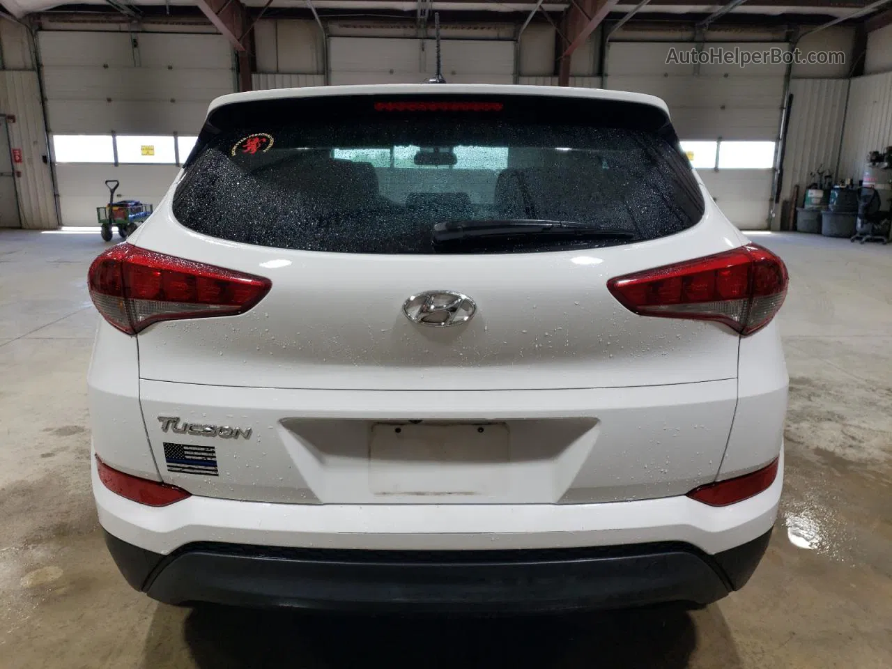 2018 Hyundai Tucson Se Белый vin: KM8J23A42JU616757