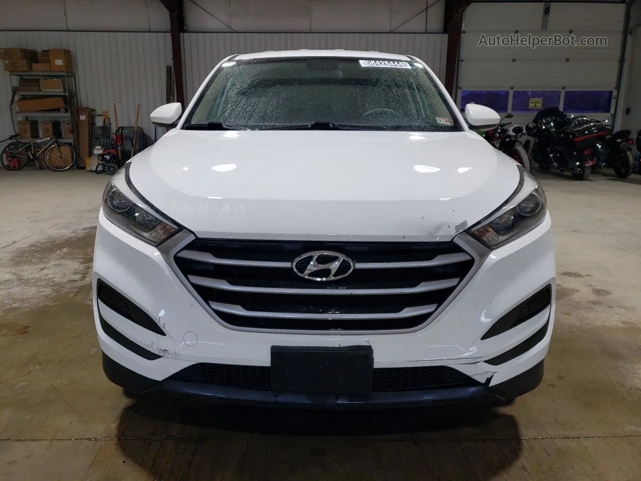 2018 Hyundai Tucson Se Белый vin: KM8J23A42JU616757