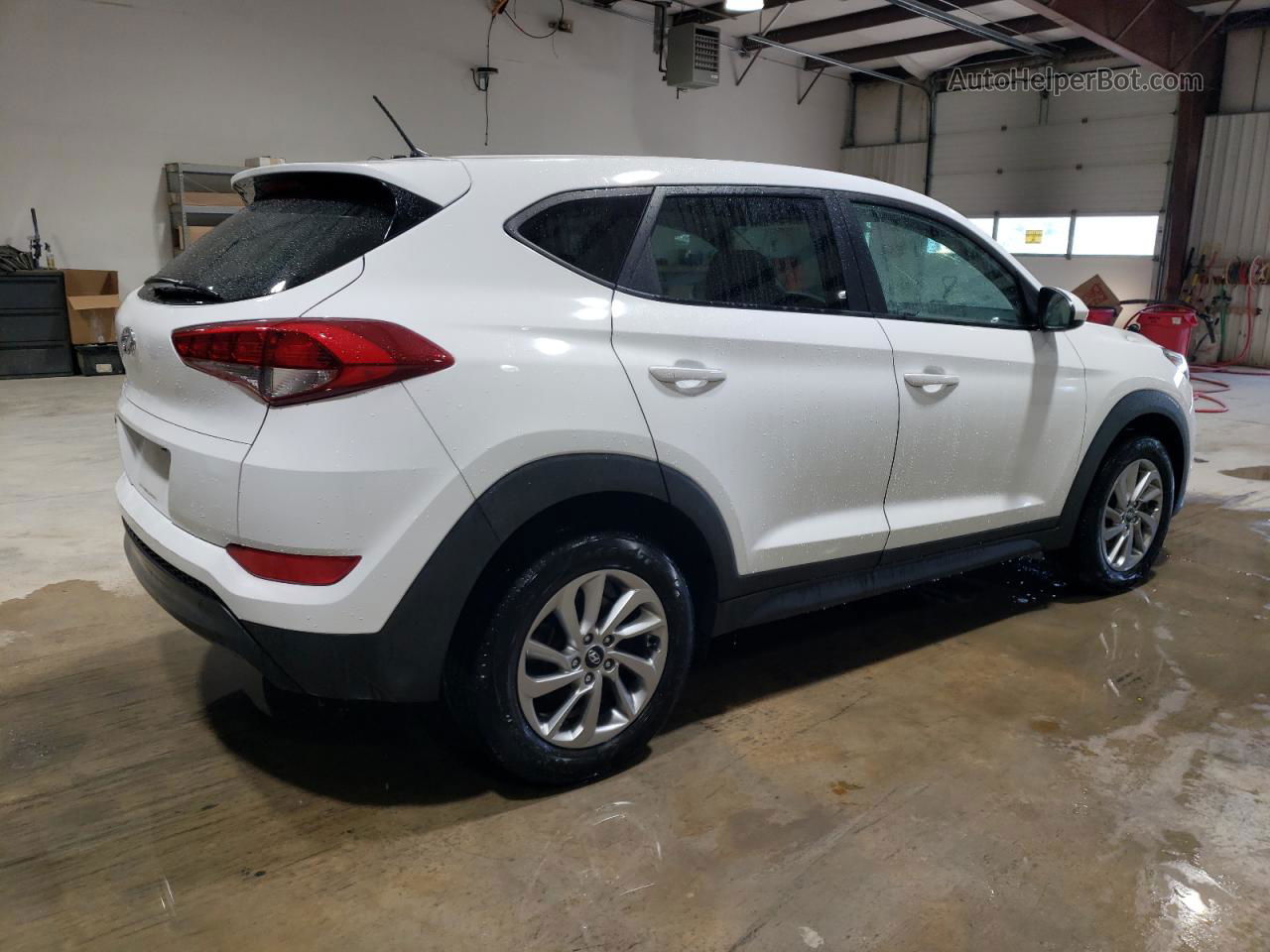 2018 Hyundai Tucson Se White vin: KM8J23A42JU616757