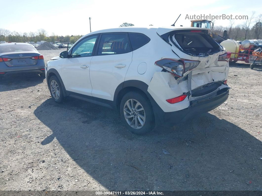 2018 Hyundai Tucson Se Белый vin: KM8J23A42JU727762