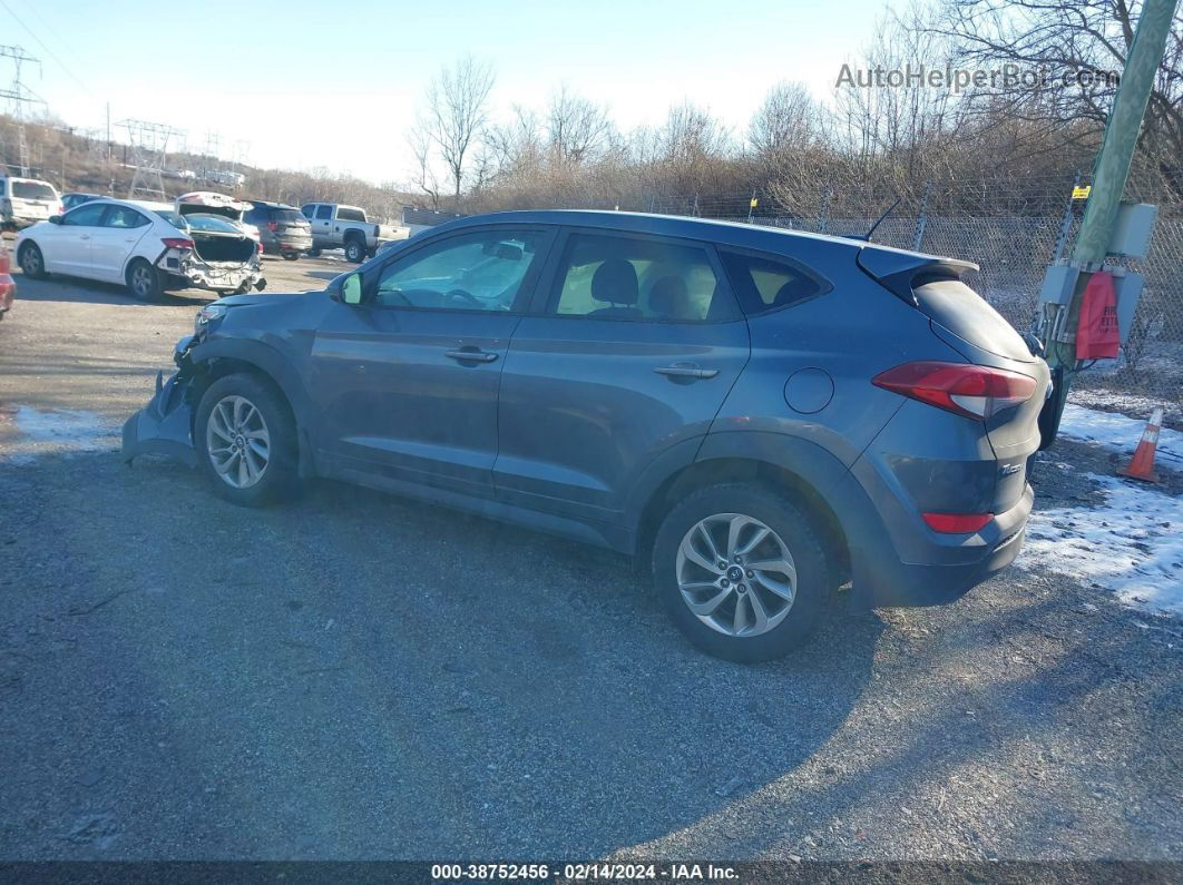 2016 Hyundai Tucson Se Gray vin: KM8J23A43GU180736