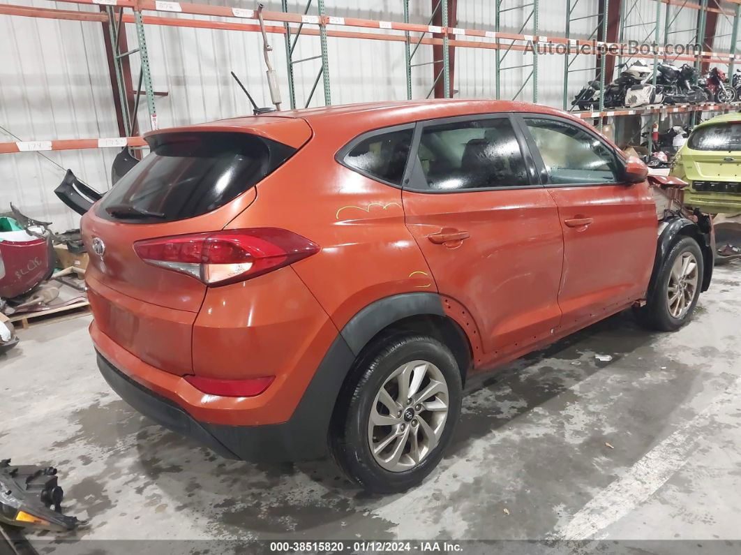 2017 Hyundai Tucson Se Orange vin: KM8J23A43HU341328