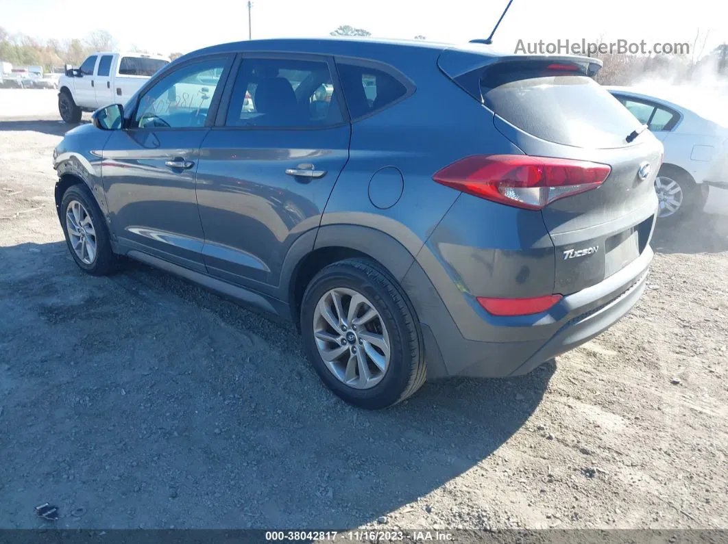 2017 Hyundai Tucson Se Gray vin: KM8J23A43HU376239