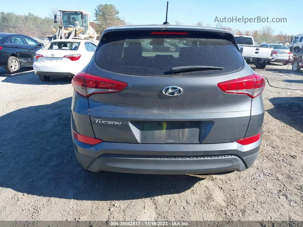 2017 Hyundai Tucson Se Gray vin: KM8J23A43HU376239