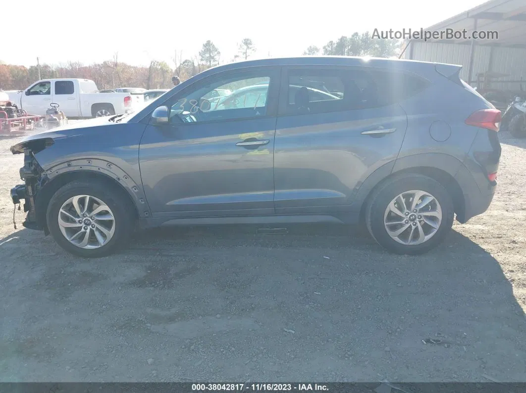 2017 Hyundai Tucson Se Gray vin: KM8J23A43HU376239