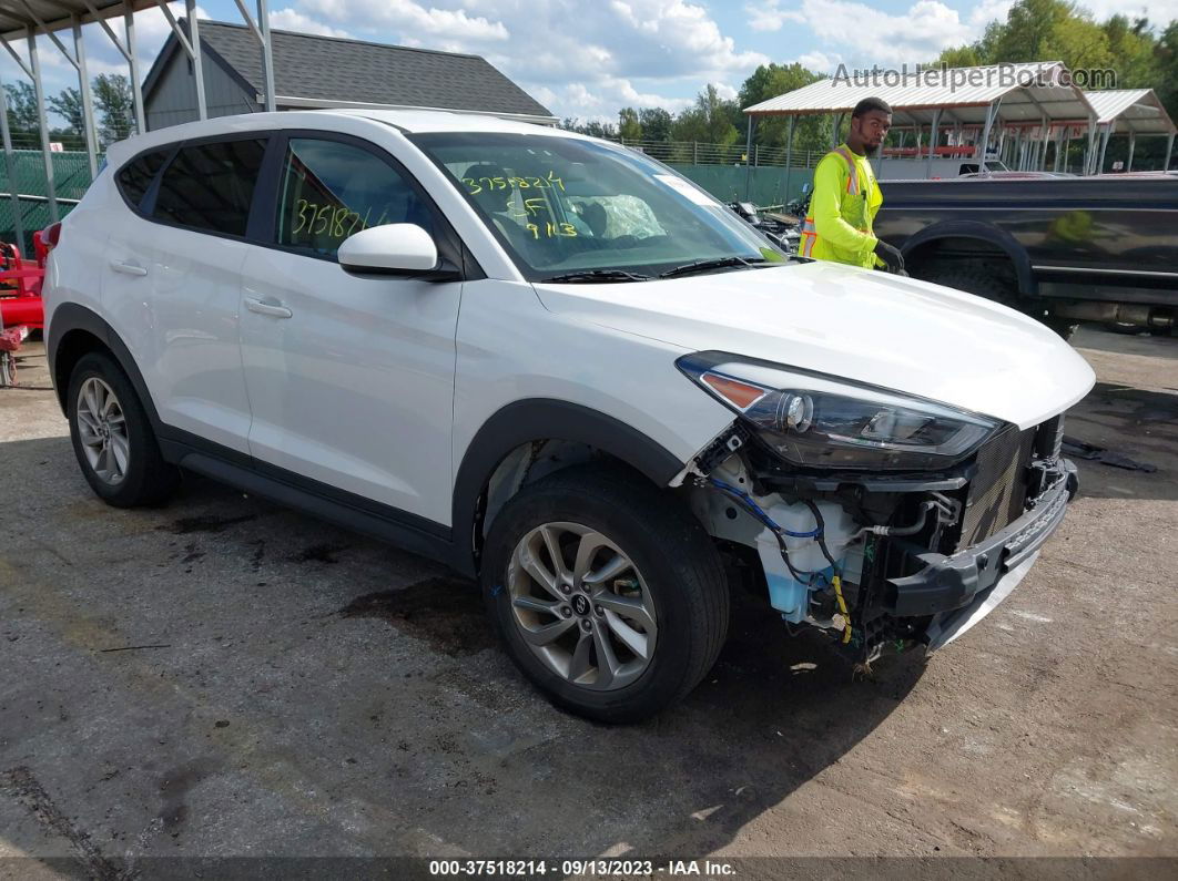 2018 Hyundai Tucson Se White vin: KM8J23A43JU765114