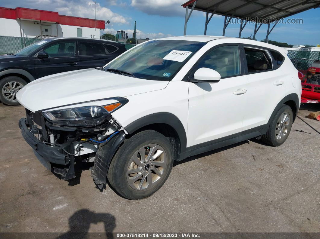 2018 Hyundai Tucson Se White vin: KM8J23A43JU765114