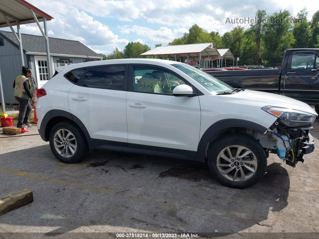 2018 Hyundai Tucson Se White vin: KM8J23A43JU765114