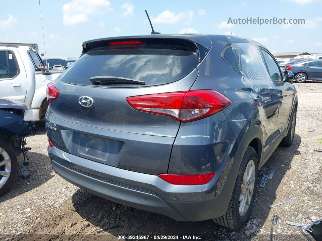 2017 Hyundai Tucson Se Gray vin: KM8J23A44HU487429