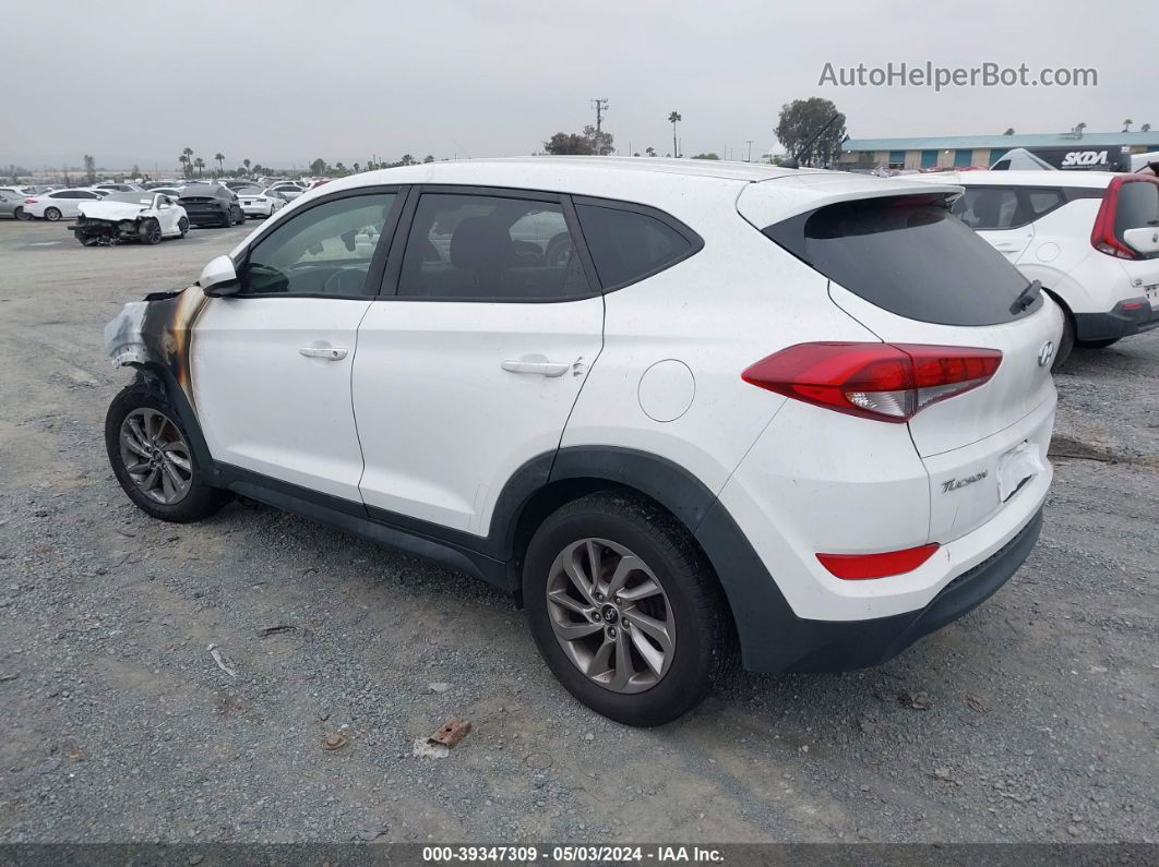 2018 Hyundai Tucson Se Белый vin: KM8J23A44JU602326