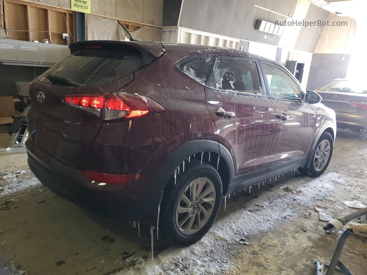 2017 Hyundai Tucson Se Burgundy vin: KM8J23A45HU393611