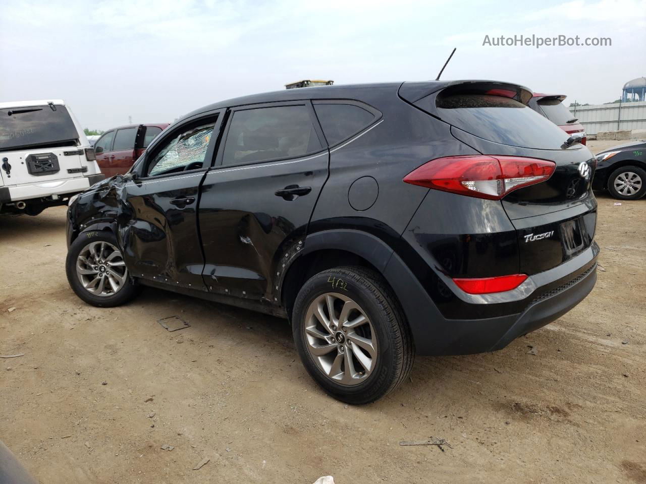 2017 Hyundai Tucson Se Black vin: KM8J23A45HU414635