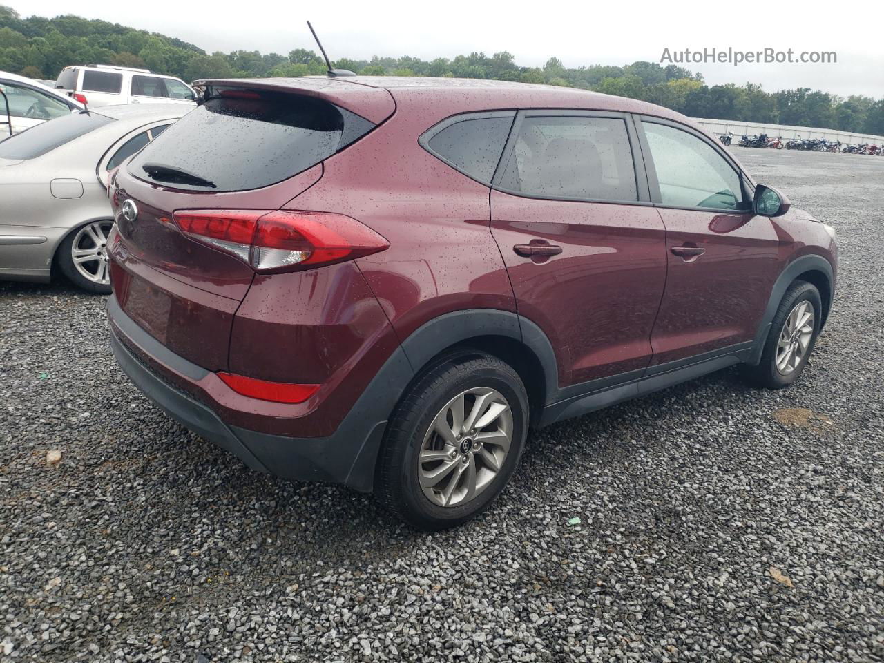 2017 Hyundai Tucson Se Red vin: KM8J23A45HU462345