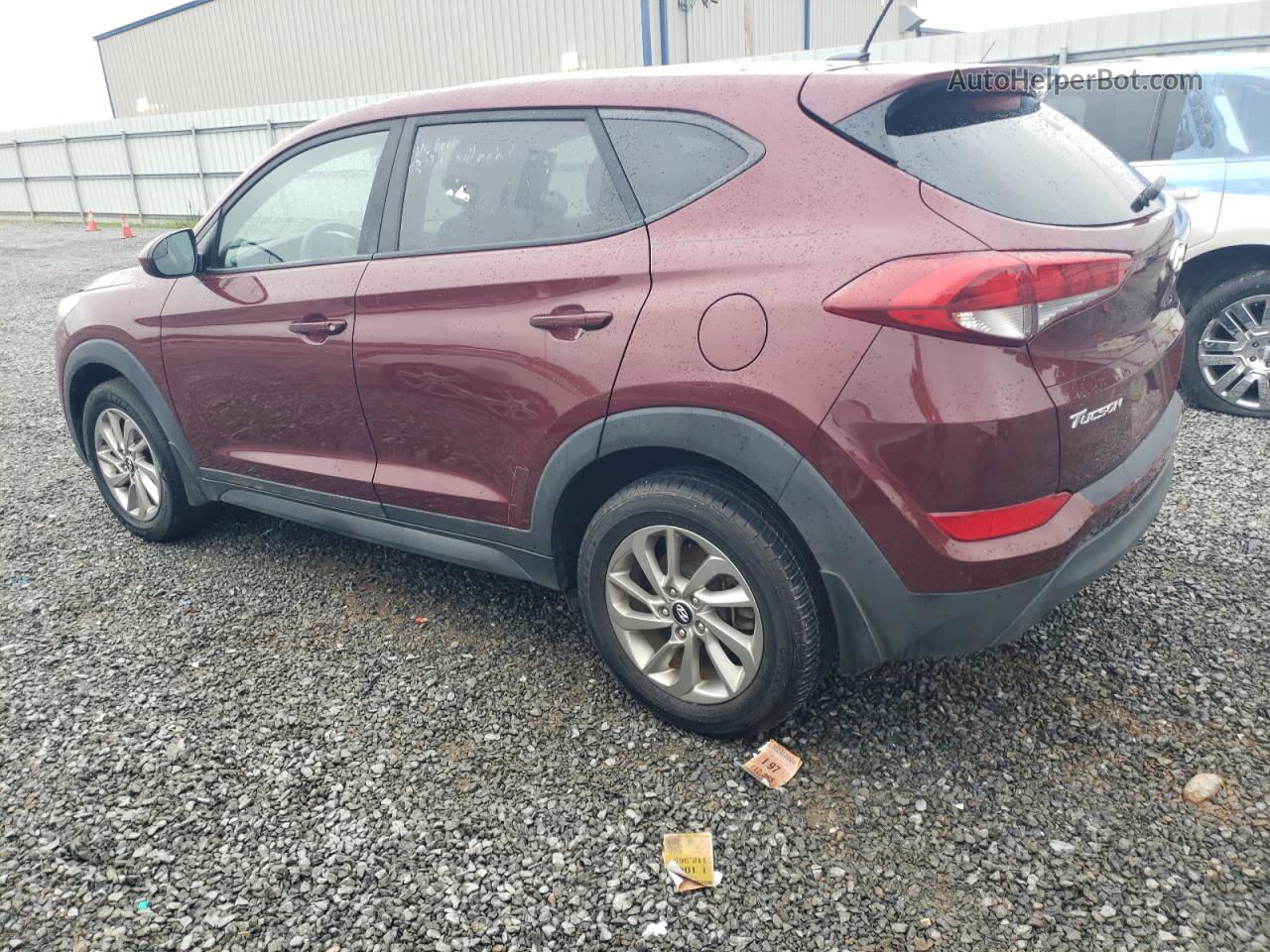 2017 Hyundai Tucson Se Red vin: KM8J23A45HU462345