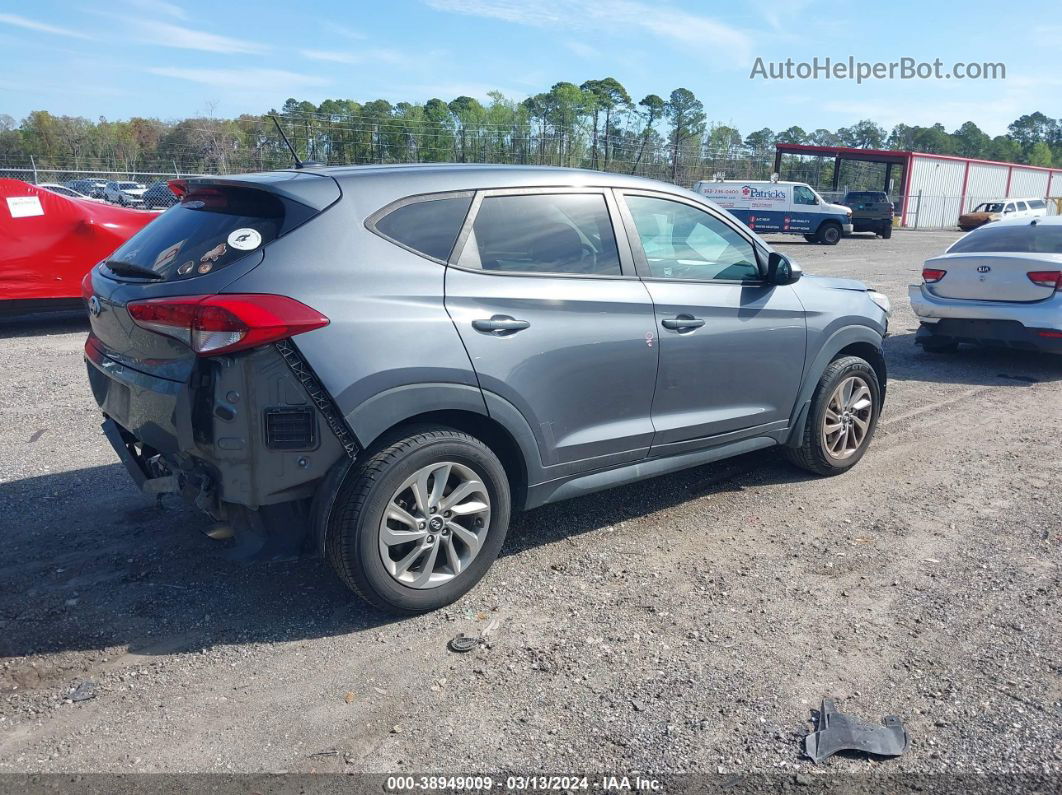 2017 Hyundai Tucson Se Gray vin: KM8J23A45HU477671